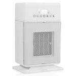 Tristar Chauffage Céramique 2 en 1 1800 W Blanc Radiateur Portable Electrique