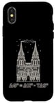 Coque pour iPhone X/XS Formule d'énergie libre Cathédrale Physique Mathématiques