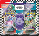 Pokémon TCG: Back to School Eraser Blister – Gengar (1 Eraser & 2 Booster Packs)