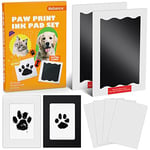 Nabance Baby Handprint and Footprint Kit, Dog Paw Print Kit, 2 Large Size Inkless Ink Pads with 2 Photo Frames, 4 Imprint Card, Pet Paw Print Kit for Dogs & Cats, PawPrint Stamp Pad, Family Keepsake