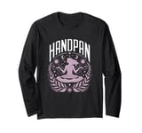 Handpan Girl Drums Music Handpan Long Sleeve T-Shirt