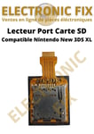 *Lecteur Fente Port Carte SD Carte Mémoire Original Pour Nintendo New 3DS XL*