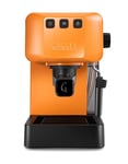 GAGGIA EG2109 ORANGE Machine manuelle à café expresso, café en poudre ou gaufres, 100% conçue et fabriquée en Italie, système POD pour expressi crémeux avec dosettes, pré-perfusion automatique, 15 bar