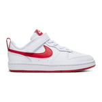 Nike Court Borough Low 2 Vit,röda 32