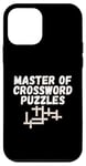 iPhone 12 mini Puzzle Lover Master of Crossword Puzzles Case