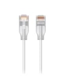 Ubiquiti UACC-Cable-Patch-EL-0.15M-W câble de réseau Translucide, Blanc 0,15 m Cat6