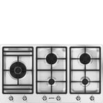 Smeg PS9062 90cm Classic Stainless Steel 5 Burner Gas Hob