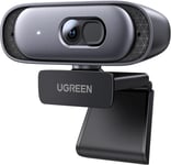 Webcam 2K 30Fps Full Hd Caméra Usb Pc Deux Micro Antibruit Intégré 360 Degrés Rotation Plug Play Windows Macos Linux Supporte Streaming Youtube Skype Appel Vidéo Zoom Vidéoconférence