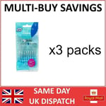 TePe Interdental Brushes Blue 0.6mm - 3 Packs of 8 Brushes - Fast, Free Ship