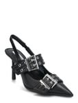 Riesling Slingbacks Black Steve Madden