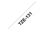 Brother Tze-131 - Standardlim - Svart På Klar - Rulle (1,2 Cm X 8 M) 1 Kassett(Er) Bandlaminat - För Brother Pt-D210, D600, H110  P-Touch Pt-1005, 1880, E310, E800  P-Touch Cube Plus Pt-P710