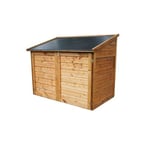 Coffre de rangement jardin bois - 1200L - TROCADERO  