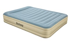 Bestway Queen Airbed Essence Fortech Inflatable Mattress - Turquoise, 14-Inch