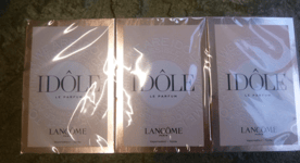 LADIES PERFUME SAMPLES VIALS FAVOURS IDOLE LE PARFUM  LANCOME 12 x 1.2ml NEW