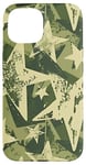 Coque pour iPhone 15 Camouflage vert camouflage étoiles militaire armée