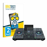 2x Anti-Reflets Protection Ecran pour Denon DJ Prime 4/ 4+ Film Protecteur Mat
