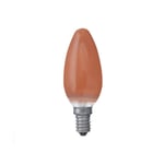 Orange glödlampa kronljus E14 25W