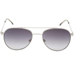 Calvin Klein Mens CK20120S 045 Silver Sunglasses Metal - One Size