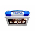 Batterie décharge lente agm Power Battery 12v 88ah X3D