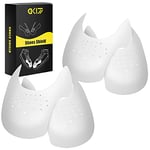 DK177 2 Paires Anti Plis Chaussure, Anti Plis Air Force 1,Coque Chaussure Anti Plis,Blanc Protection Chaussure avec Boîte à Chaussures,pour Homme