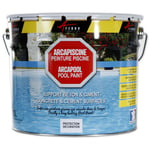 Peinture Piscine Bassin Béton arcapiscine Ciment Décoration Imperméable Bleu Blanc Gris Grise Jaune Sable Noir Vert - 2.5 l Jaune Sable - ral 1002