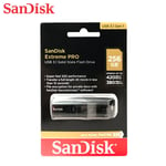 SanDisk 128GB 256GB Extreme PRO USB 3.1 Solid State Flash Drive CZ880 + Tracking