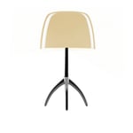 Foscarini - Lumiere Grande Black Chrome/Warm White - Bordslampor - Rodolfo Dordoni - Beige