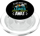 If Life Gives You Leaves Autumn Leaf Blower PopSockets PopGrip for MagSafe