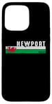 Coque pour iPhone 15 Pro Max Newport Wales Vibrant Coastal Legacy Souvenir UK Lover