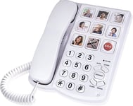 Big Button Phones for Elderly and Dementia Sufferers Loud Ringer House Landline