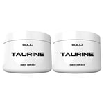 2 x SOLID Nutrition Taurine, 320 g