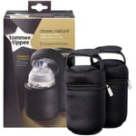 Tommee Tippee Closer To Nature 2X Insulated Bottle Bags Accessory Travel 0m+ NEW