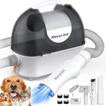 Morpilot Aspirateur Poil de Chien, Professionnelle Tondeuse Chien, Aspirateur Chien 12000Pa avec 3L Grand bac à Poussière, 5 Outils de Toilettage pour Chats et Chiens