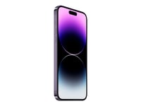 Apple Iphone 14 Pro Max - 5G Smartphone - Dual-Sim / Internal Memory 128 Gb - Oled-Skärm - 6.7" - 2796 X 1290 Pixels (120 Hz) - 3 St. Bakre Kameror 48 Mp, 12 Mp, 12 Mp - Front Camera 12 Mp - Mörklila