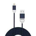 pantone universe cable usb a vers lightning 2.4a 1.5 m