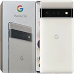 New Google Pixel 6 Pro Single SIM 128GB Cloudy White Factory Unlocked 5G Simfree