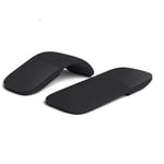 Microsoft Arc Mouse Bluetooth-mus för PC-bärbara datorer Kompatibel med Windows Mac Chrome OS (Tunn Lätt Bärbar Taktil) - Svart