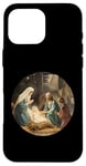 Coque pour iPhone 16 Pro Max True Story Crèche de Noël Jésus Chrétien Hommes Femmes Enfants