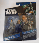 STAR WARS BOBA FETT ORPHAN-BOUNTY HUNTER LEGACY OF THE DARK SIDE FIGURE 2-PACK