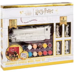 Harry Potter Hogwarts Express Train & 4 Character Models Paint Your Own Kit Set