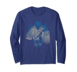 Harry Potter Ravenclaw Eagle Crest Long Sleeve T-Shirt