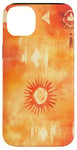 Coque pour iPhone 14 Plus Aquarelle orange motif ethnique IT Dead Lights