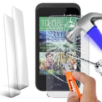 Twin Pack - Genuine Tempered Glass Film Screen Protector For Htc Desire 320