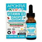 Vitamin D Drops Baby amp Kids - Vegan - 60 Days Supply  30mL  Preservative Free 