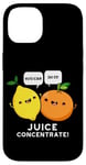 Coque pour iPhone 14 Concentré de jus Funny Fruit Pun