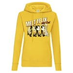 Meet Felix The Cat Girls Hoodie