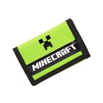 Minecraft Logo Creeper Plånbok One Size Grön Green One Size