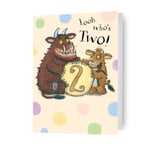 Age 2 Birthday Card The Gruffalo 2nd Birthday Official Product Kid's Birthday