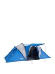 Trail Hartland 4 Man 2 Room Tent