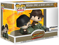 Figurine Funko Pop - Indiana Jones N°118 - Indiana Jones Et Henry Jones À Moto (71051)